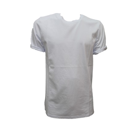 T-Shirt basico con spacchetti laterali