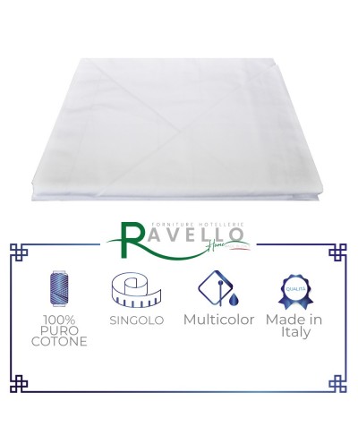 Completo Lenzuola Puro Cotone Ravello Home