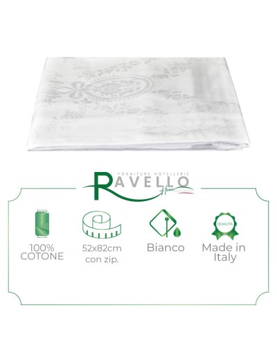 Coppia Federe Damascato Ravello Home