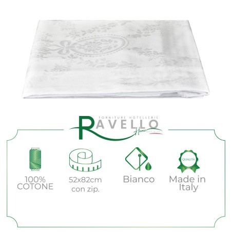 Coppia Federe Damascato Ravello Home