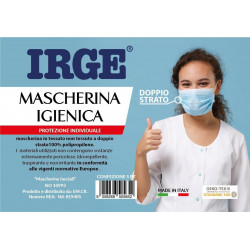 Irge - Mascherina Igienica Protezione Individuale 5 pezzi