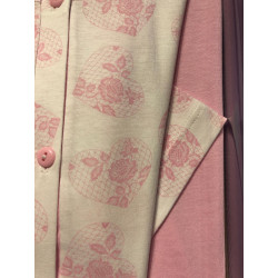 Pigiama aperto avanti 100% cotone Linclalor