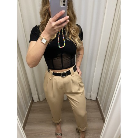 Pantalone con cintura