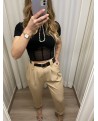 Pantalone con cintura