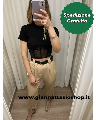 Pantalone con cintura