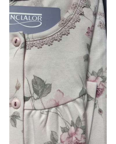 Camicia da notte cotone caldo interlook Linclalor