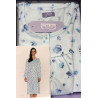 Camicia da notte manica lunga in cotone 100% Linclalor