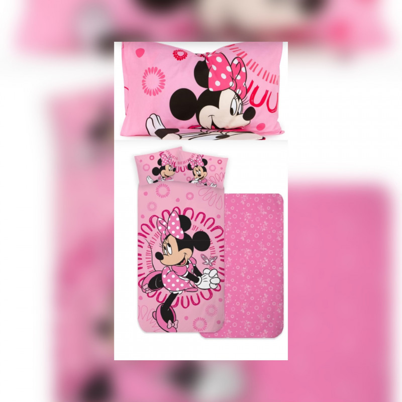 Completo lenzuola singole Minnie Mouse Disney