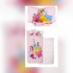 Completo lenzuola singole Princess Disney