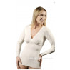 Madiva lana 80/20 “pesante” con forme manica lunga donna Cortina