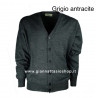 Cardigan con bottoni uomo misto lana Merinos made in italy