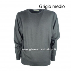 Maglia Girocollo Uomo Misto Lana Merison MADE IN ITALY