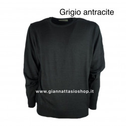 Maglia Girocollo Uomo Misto Lana Merison MADE IN ITALY