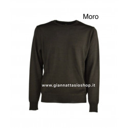 Maglia Girocollo Uomo Misto Lana Merison MADE IN ITALY