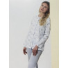 Pigiama aperto avanti 100% cotone Linclalor Donna