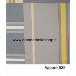 Copriletto leggero su tessuto jacquard in puro cotone Gabel "Regimental"