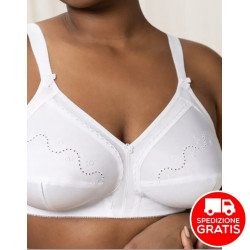 Reggiseno Triumph sfoderato senza ferretto con coppa in cotone Doreen + Cotton