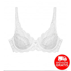 Reggiseno Triumph con ferretto sfoderato in pizzo Amourette 300w