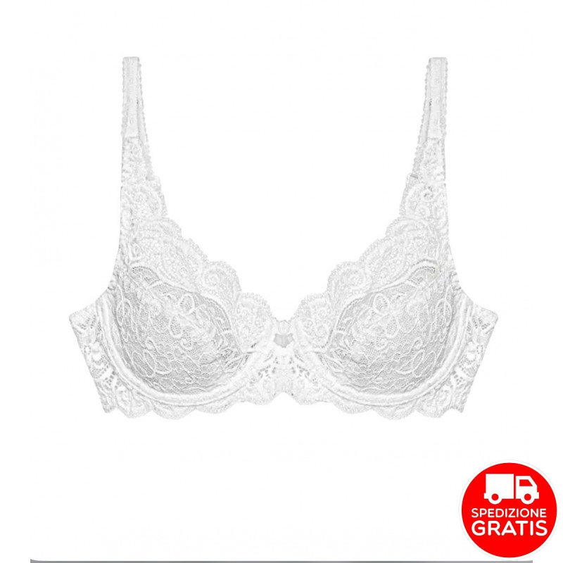 Reggiseno Triumph con ferretto sfoderato in pizzo Amourette 300w