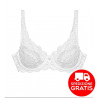 Reggiseno Triumph con ferretto sfoderato in pizzo Amourette 300w