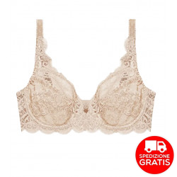 Reggiseno Triumph con ferretto sfoderato in pizzo Amourette 300w