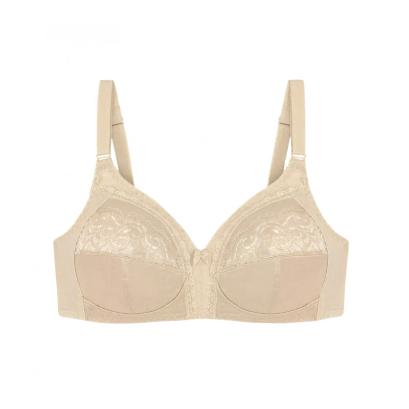 Reggiseno Triumph sfoderato senza ferretto con inserto in pizzo Claudette 104N