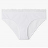 OFFERTA 2 Slip in cotone organico con bordo in pizzo Donna Golden Lady