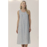 Camicia da notte spalla larga in cotone 100% Linclalor Donna