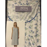 Camicia da notte Calibrata spalla larga in cotone 100% Linclalor Donna