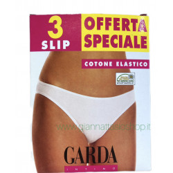 3 Slip Sgambati Donna in...