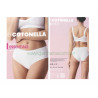 3 Slip midi in cotone bielastico Cotonella