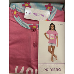 Pigiama in cotone manica corta bambina Primero