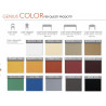 Copriseggiola e coprisedia antimacchia elasticizzato con elastico Genius 4D - Color