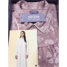 Camicia da notte con colletto cotone caldo interlook Linclalor
