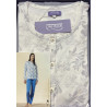 Pigiama serafino manica lunga in 100% cotone caldo Linclalor Donna